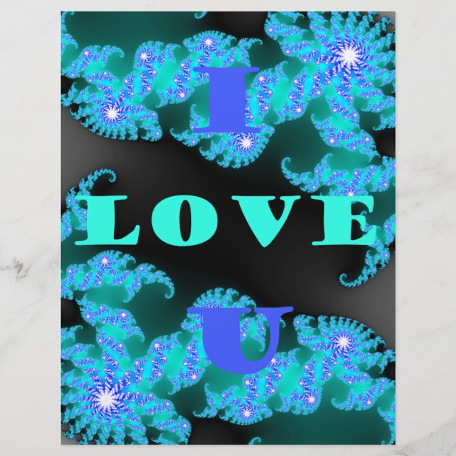 Mooie kleurrijke Liefde universum vector design ku (Voorkant)