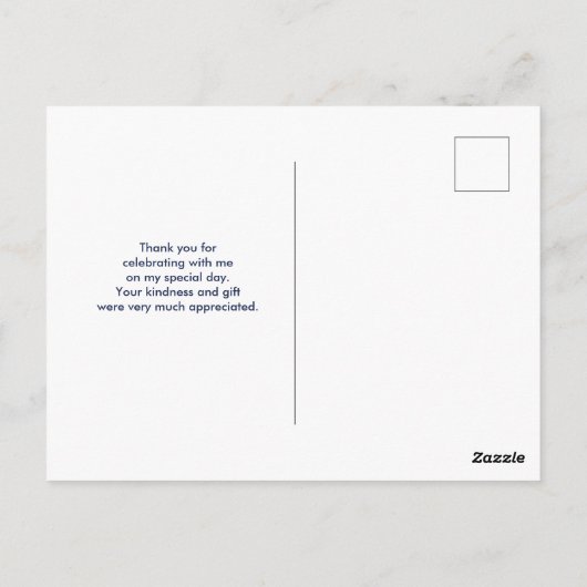 Mooie Kleurrijke Macarons Patroon Dank Je Wel Briefkaart (Achterkant)