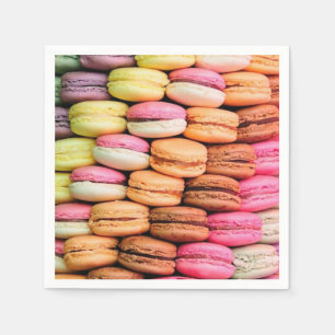 Mooie Kleurrijke Macarons Servet