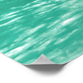 Mooie, kleurrijke Natuur voor waterval Poster (Hoek)