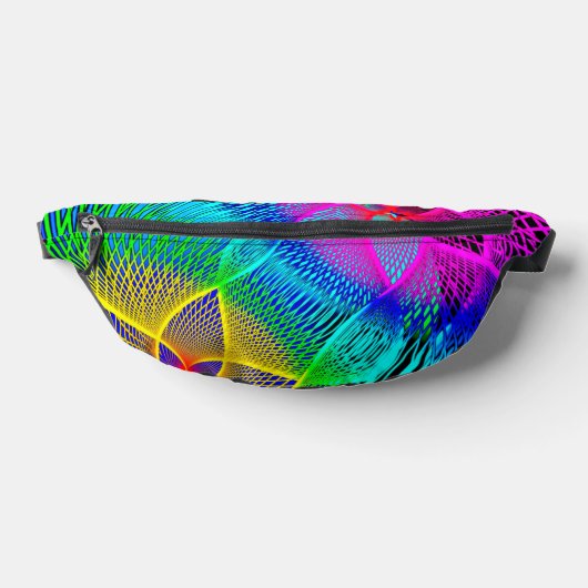 Mooie kleurrijke Neon Lights Fanny Pack Heuptasje (Liggend)