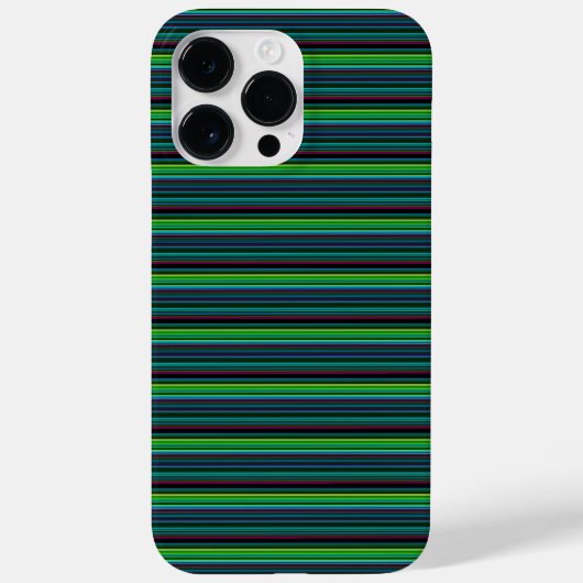 Mooie kleurrijke neon strepen Case-Mate iPhone case (Achterkant)