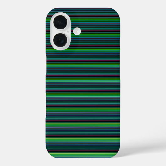 Mooie kleurrijke neon strepen Case-Mate iPhone case (Achterkant)