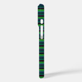 Mooie kleurrijke neon strepen Case-Mate iPhone case (Achterkant / Links)