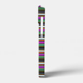 Mooie kleurrijke neon strepen Case-Mate iPhone case (Achterkant / Links)