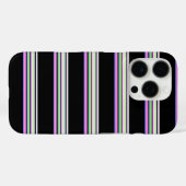 Mooie kleurrijke neon strepen Case-Mate iPhone case (Achterkant (horizontaal))