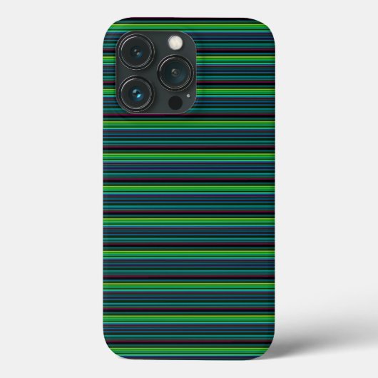 Mooie kleurrijke neon strepen Case-Mate iPhone case (Achterkant)