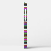 Mooie kleurrijke neon strepen Case-Mate iPhone case (Achterkant / Links)