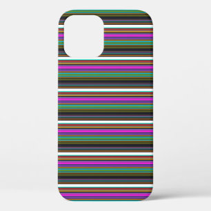 Mooie kleurrijke neon strepen Case-Mate iPhone case