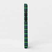 Mooie kleurrijke neon strepen Case-Mate iPhone case (Achterkant/links)