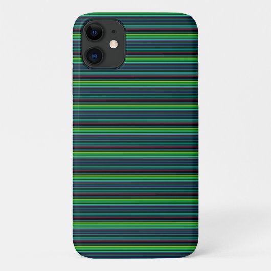 Mooie kleurrijke neon strepen Case-Mate iPhone case (Achterkant)