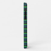 Mooie kleurrijke neon strepen Case-Mate iPhone case (Achterkant/links)