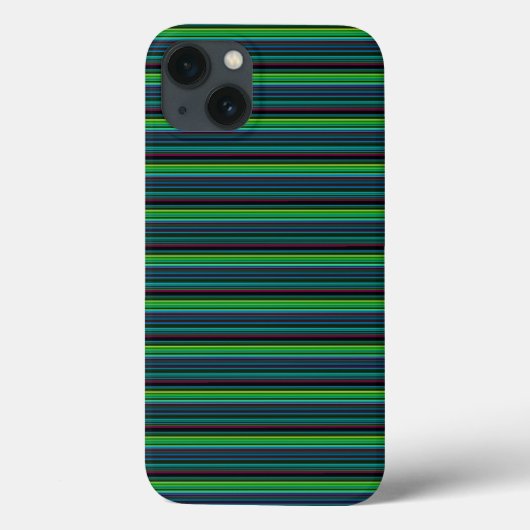 Mooie kleurrijke neon strepen Case-Mate iPhone case (Achterkant)