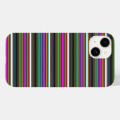 Mooie kleurrijke neon strepen Case-Mate iPhone case (Achterkant (horizontaal))