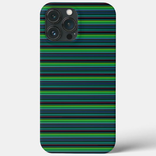 Mooie kleurrijke neon strepen Case-Mate iPhone case (Achterkant)