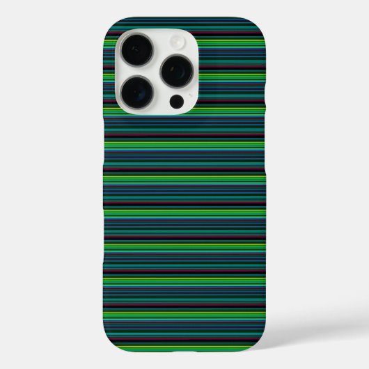 Mooie kleurrijke neon strepen Case-Mate iPhone case (Achterkant)