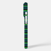 Mooie kleurrijke neon strepen Case-Mate iPhone case (Achterkant / Links)