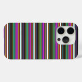 Mooie kleurrijke neon strepen Case-Mate iPhone case (Achterkant (horizontaal))