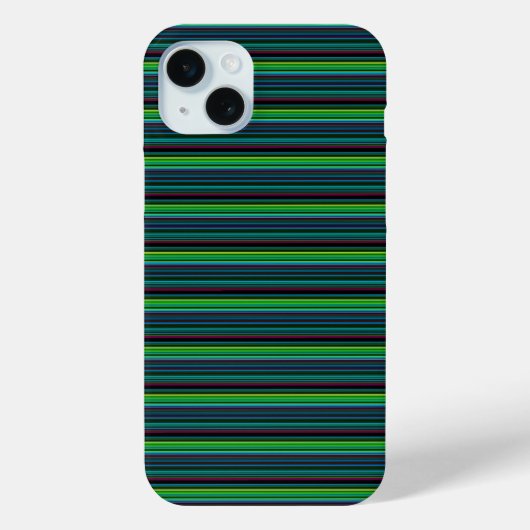 Mooie kleurrijke neon strepen Case-Mate iPhone case (Achterkant)