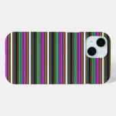 Mooie kleurrijke neon strepen Case-Mate iPhone case (Achterkant (horizontaal))