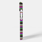 Mooie kleurrijke neon strepen Case-Mate iPhone case (Achterkant / Links)