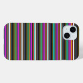 Mooie kleurrijke neon strepen Case-Mate iPhone case (Achterkant (horizontaal))