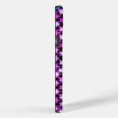 Mooie kleurrijke paarse glanzende sterren Case-Mate iPhone case (Achterkant / Rechts)