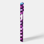 Mooie kleurrijke paarse glanzende sterren Case-Mate iPhone case (Achterkant / Rechts)