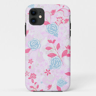 Mooie kleurrijke pastel bloempatroon Case-Mate iPhone case