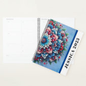 Mooie kleurrijke Spirituele Chic Mandala Modern Planner (Display)