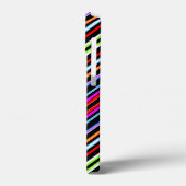 Mooie kleurrijke strepen Case-Mate iPhone case (Achterkant / Links)