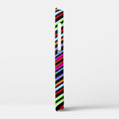Mooie kleurrijke strepen Case-Mate iPhone case (Achterkant / Links)