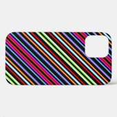 Mooie kleurrijke strepen Case-Mate iPhone case (Achterkant (horizontaal))