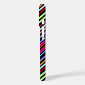 Mooie kleurrijke strepen Case-Mate iPhone case (Achterkant / Links)