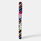 Mooie kleurrijke strepen Case-Mate iPhone case (Achterkant / Rechts)