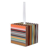 Mooie kleurrijke strepen decoratie (Achter hoekig)