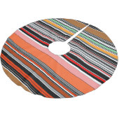 Mooie kleurrijke strepen kerstboom rok (Gekanteld)