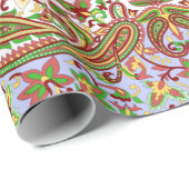 Mooie kleurrijke textuur cadeaupapier (Rol Hoek)