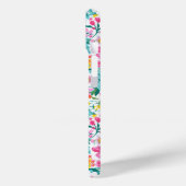 Mooie Kleurrijke Tuin Met Monogram Case-Mate iPhone Case (Achterkant / Links)