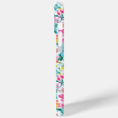Mooie Kleurrijke Tuin Met Monogram Case-Mate iPhone Case (Achterkant / Links)