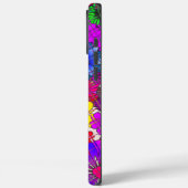 Mooie kleurrijke verbazingwekkende bloemmotief ont Case-Mate iPhone case (Achterkant / Links)