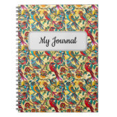 Mooie kleurrijke vogels Notitieboek (Voorkant)