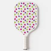 Mooie kleurrijke vogels pickleball paddle (Achterkant)