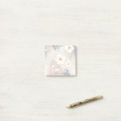 Mooie Kleurrijke Waterverf Bloemen Aangepaste Bloe Post-it® Notes (Op bureau)