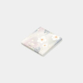 Mooie Kleurrijke Waterverf Bloemen Aangepaste Bloe Post-it® Notes (Schuin)