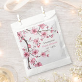 Mooie kleurrijke Waterverf bloemenbruiloft gunst Bedankzakje (Geknipt)