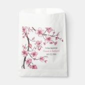 Mooie kleurrijke Waterverf bloemenbruiloft gunst Bedankzakje (Voorkant)