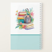 Mooie kleurrijke Waterverf Boeken Bloemen School (Achterkant)