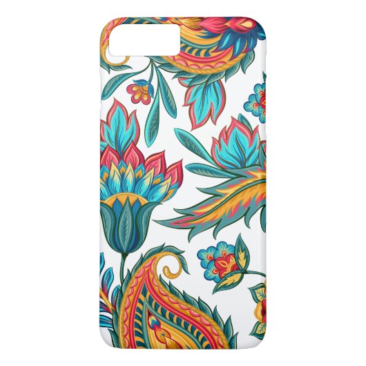 Mooie, kleurrijke Waterverven Etnische paisley Case-Mate iPhone Case (Achterkant)