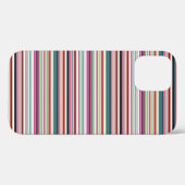 Mooie kleurrijke witte strepen Case-Mate iPhone case (Achterkant (horizontaal))